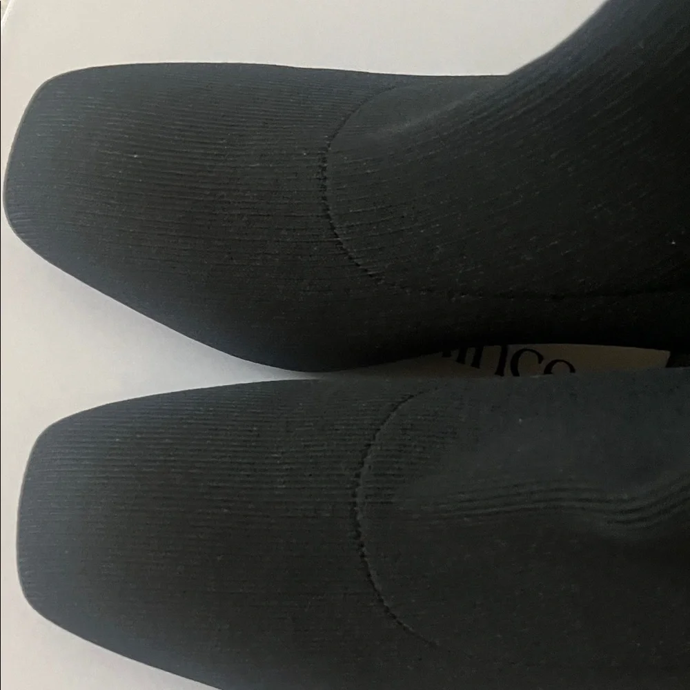 Quince Sleek Black Ankle Booties - Picture 5 of 14